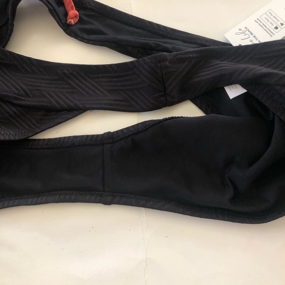 Cupshe Texturized Criss Cross Self Tie Spaghetti Straps Cheeky Bikini Swim Set - Picture 16 of 16